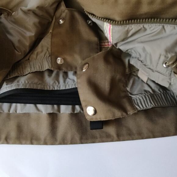 Burton Dryride Durashell Recruit Insulated Jacket in Khaki Size Large - Picture 3 of 16